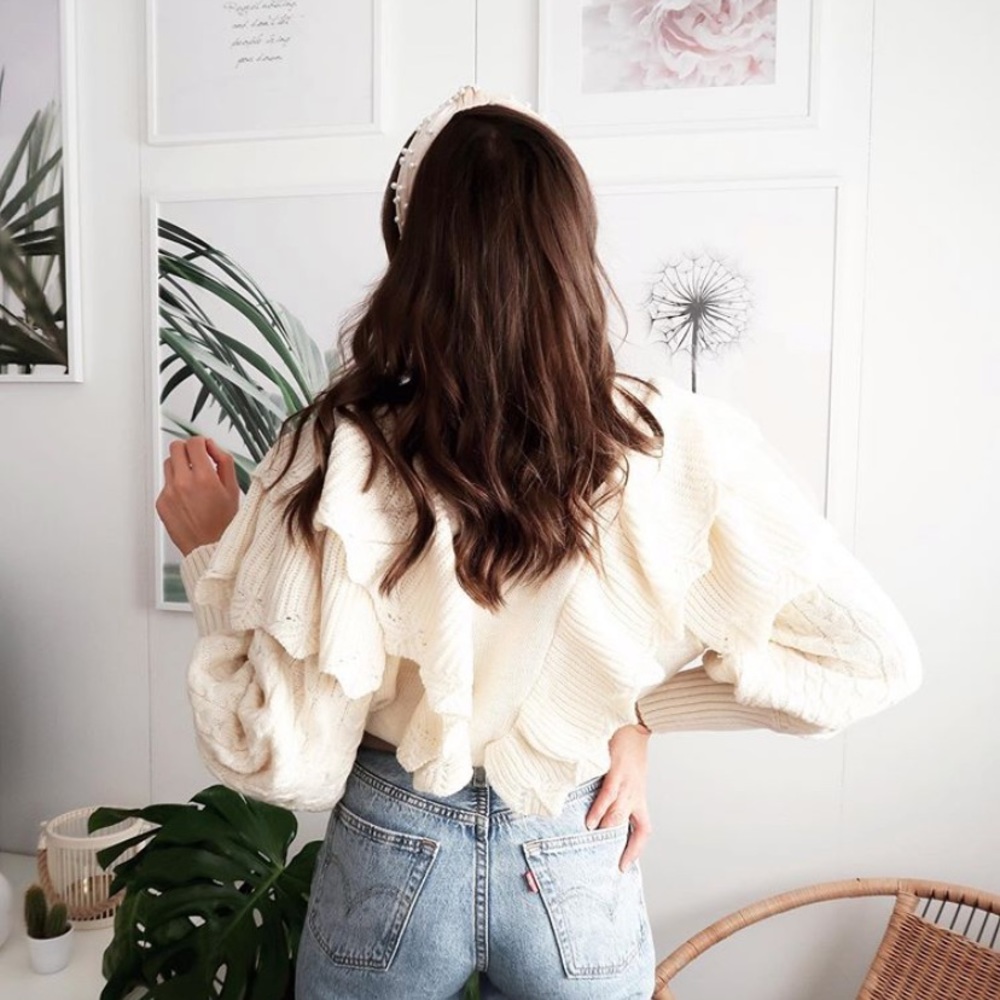 LAST ONE🎈 GORGEOUS ZARA NWT Cable Knit Sweater - Picture 6 of 8